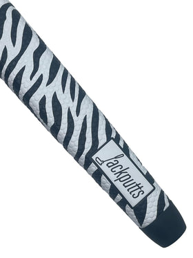Jackputts Ghost grip on black-and-white design enhances grip feel and style