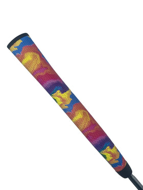 Lightweight Liquid Rainbow grip supports a smooth stroke on the greens