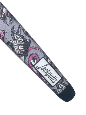 Jackputts Monarch paisley grip side view improves alignment and comfort