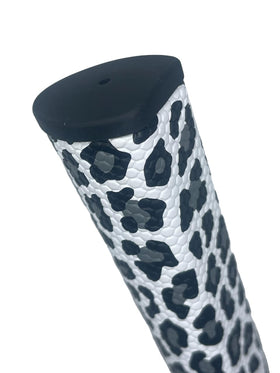 Jackputts Snow Leopard print grip adds personality and style to any putter.