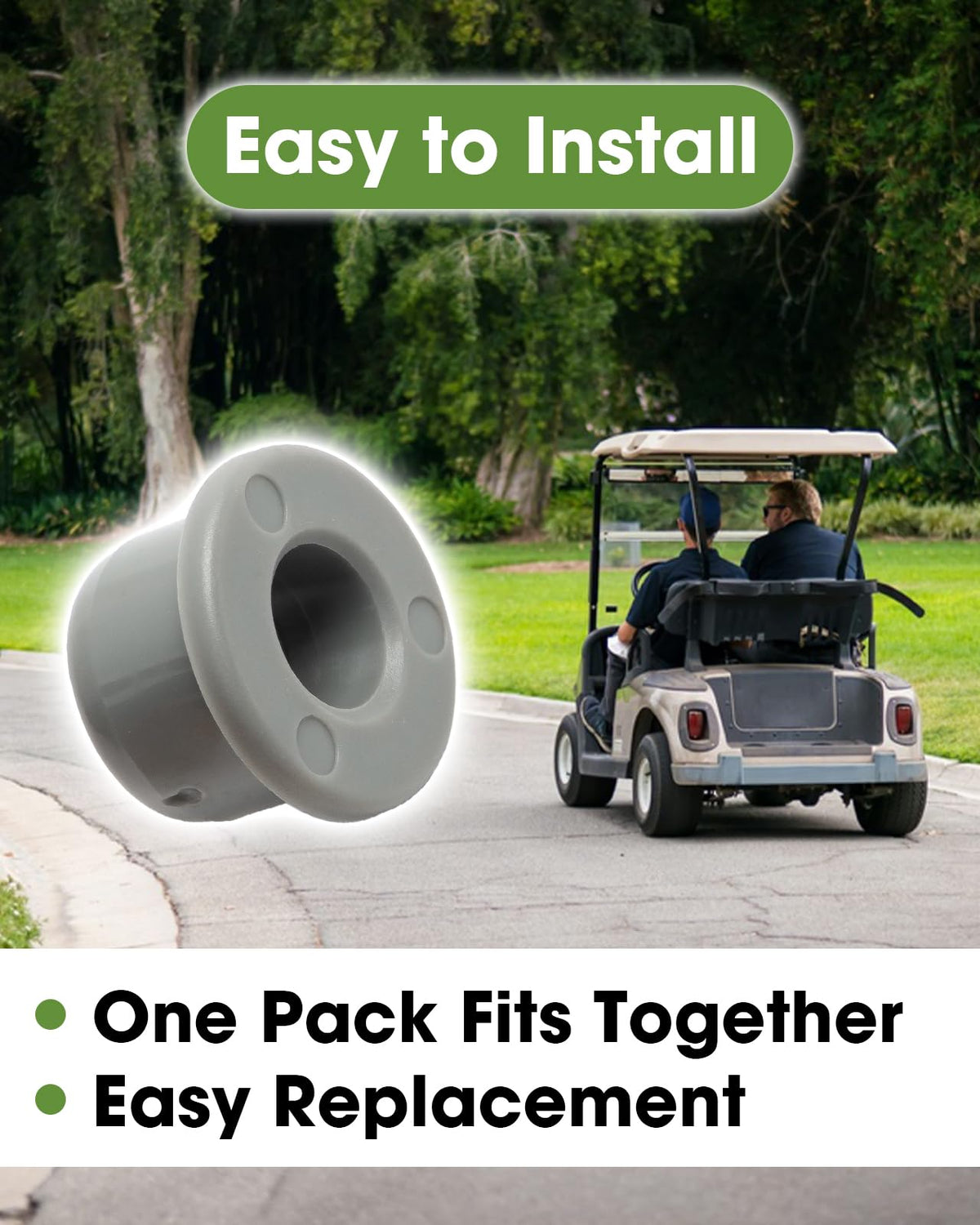 Jarosiewicz gray bushing kit bulk replacements for stock maintenance