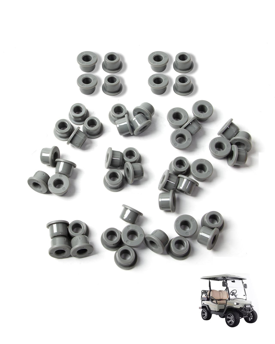 Jarosiewicz gray bushing kit packaging with durable golf cart components