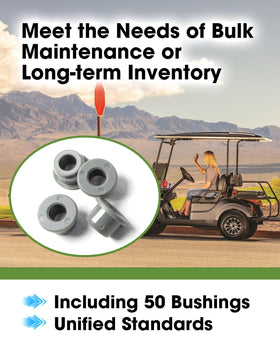 Jarosiewicz gray bushing kit with uniform bushings for consistent replacements