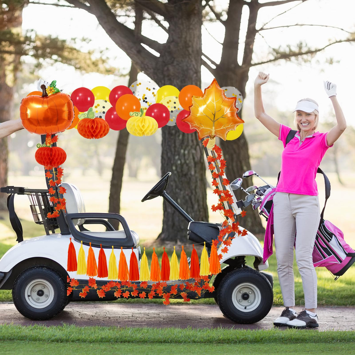 JarThenaAMCS pumpkin honeycombs bring playful accents to parades.