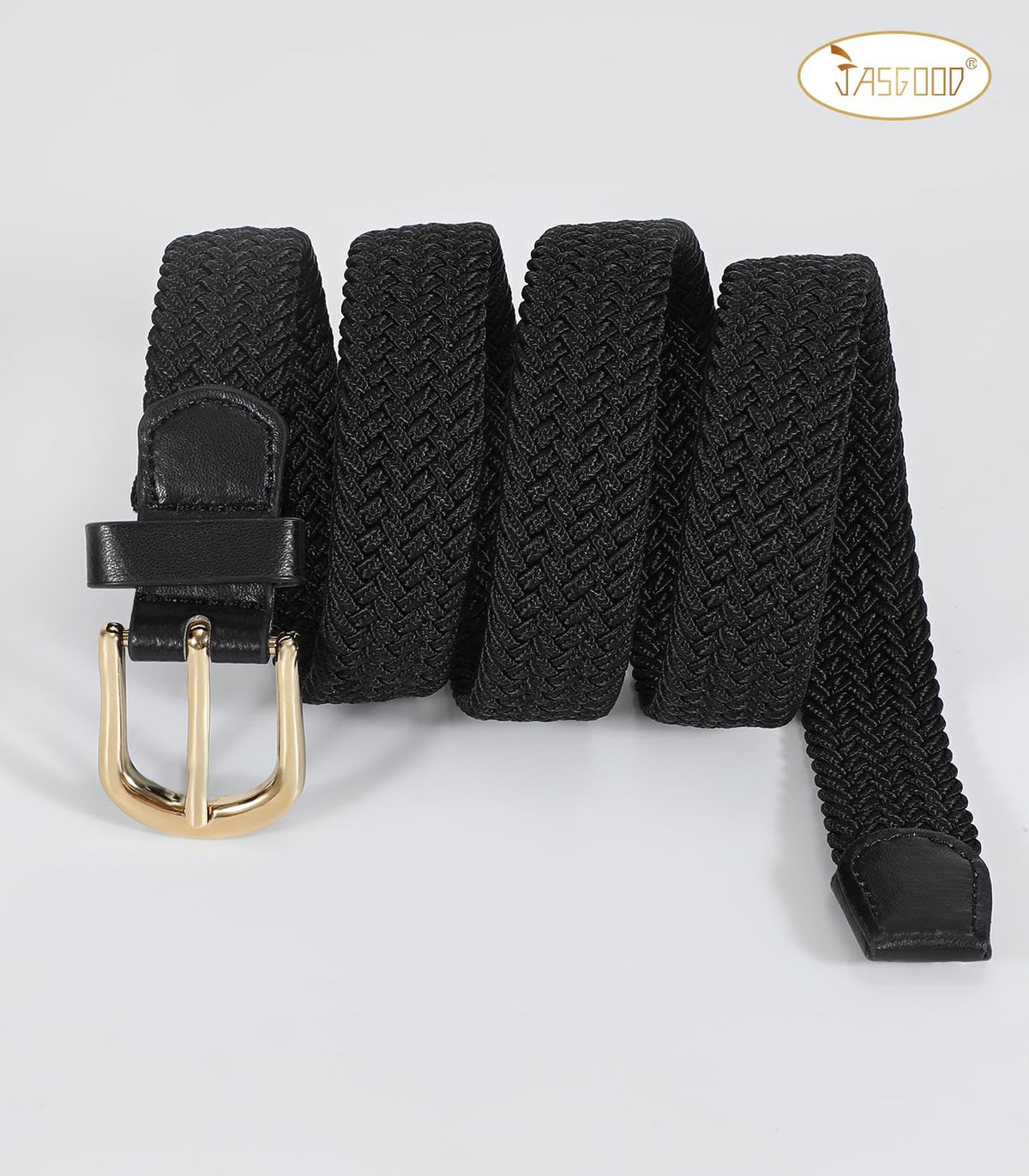 JASGOOD easy to wear belt suitable for hiking, work, or evenings out.