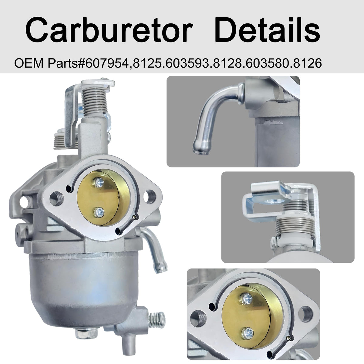 JAVENYIMAN 607954 carburetor kit for EZGO TXT 2010–2015—reliable starts