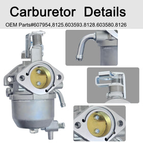 JAVENYIMAN 607954 carburetor kit for EZGO TXT 2010–2015—reliable starts