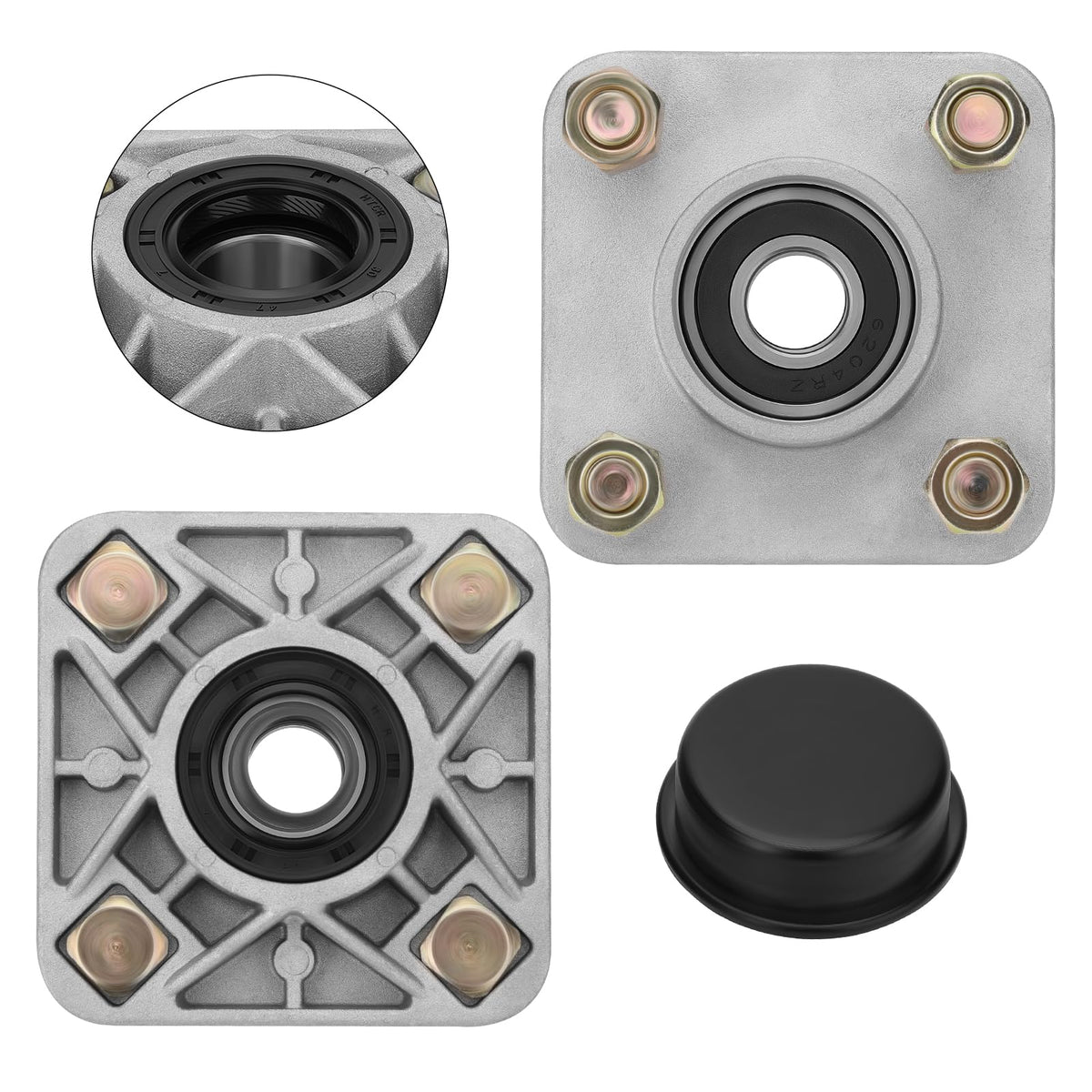 JAVIK wheel kit includes bearings and an oil seal for reliable hub replacement.
