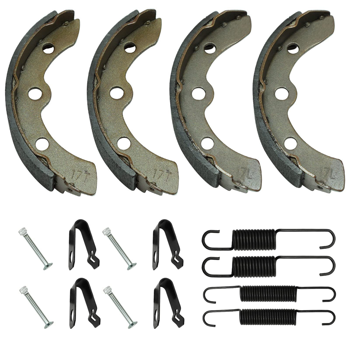 JAVIK brake shoes springs kit for Club Car DS with smoother stops