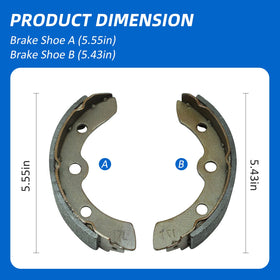 JAVIK brake shoes springs kit for EZ-GO electric models improves stopping reliability