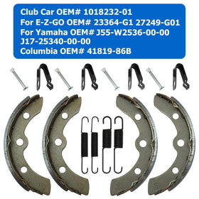 JAVIK brake shoes springs kit for EZ-GO gas models ensures consistent braking