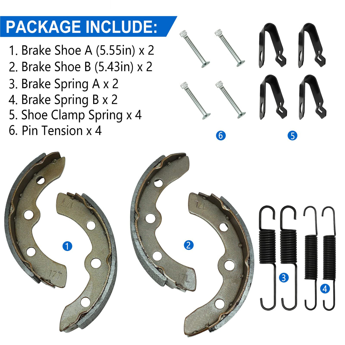 JAVIK brake kit compatibility across major golf cart brands