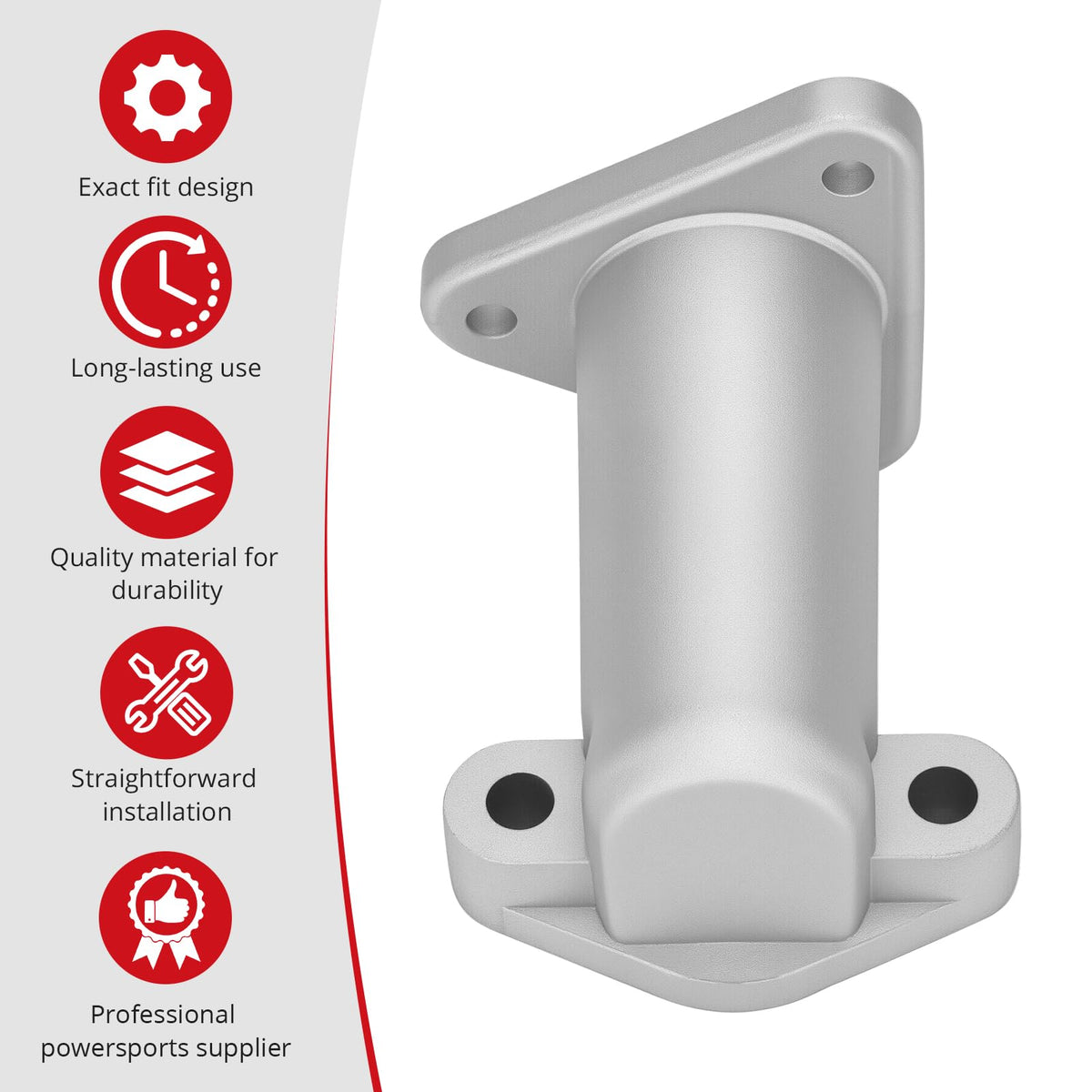JAVIK OE JU0-E3505-09-00 carburetor joint ensures accurate alignment and seal