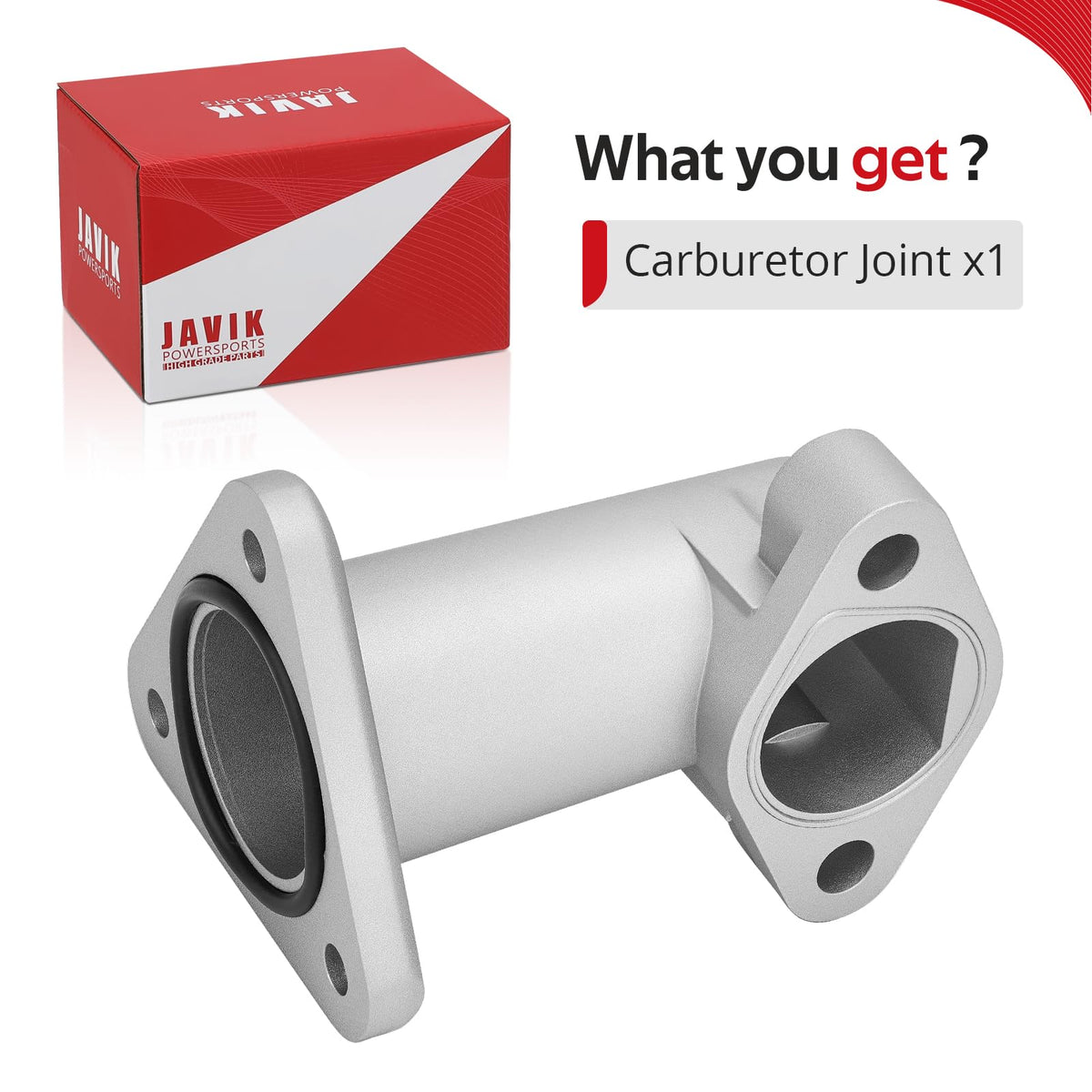 JAVIK carburetor joint packaging simplifies inventory and replacement tasks