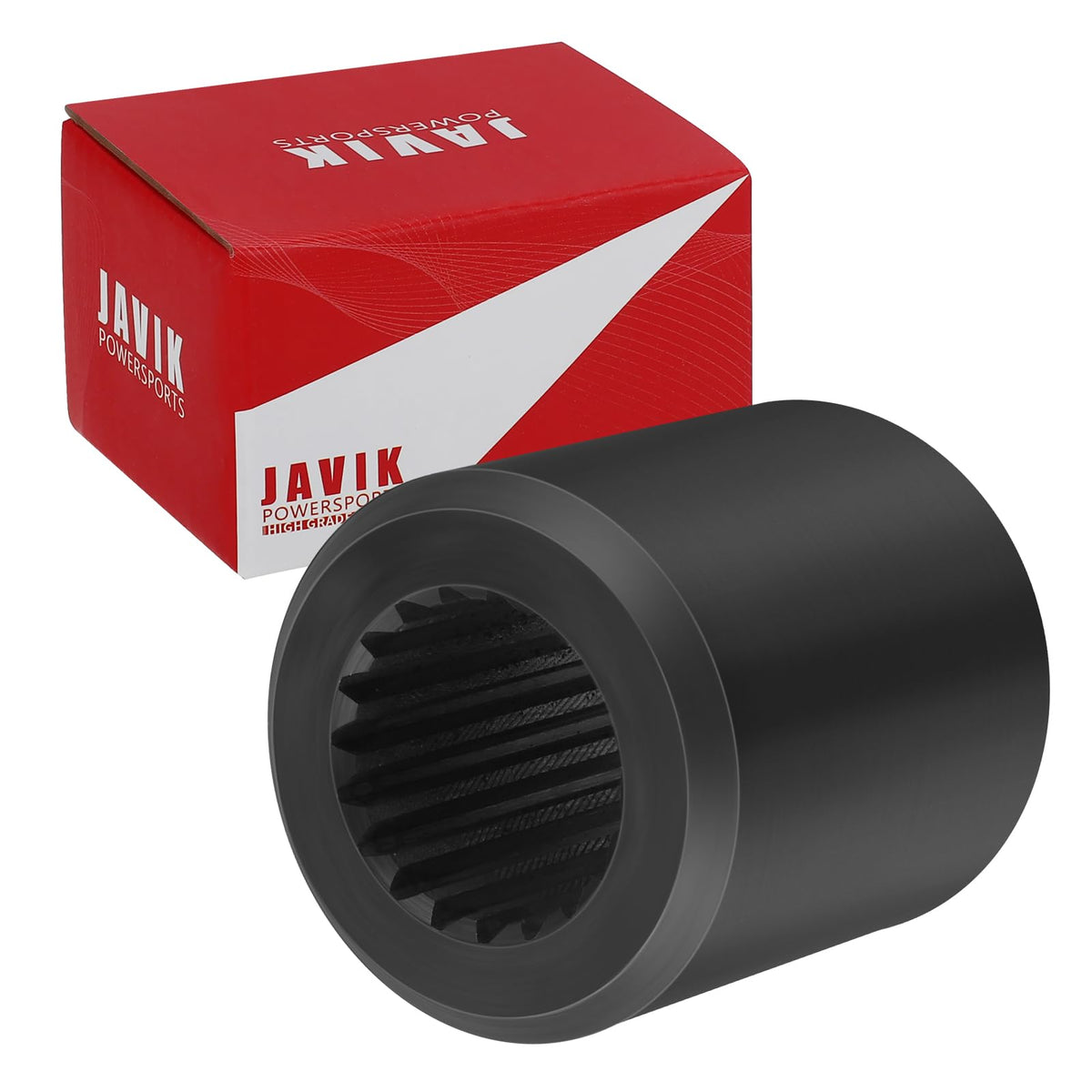 Durability test style image of JAVIK coupler indicating long-lasting design