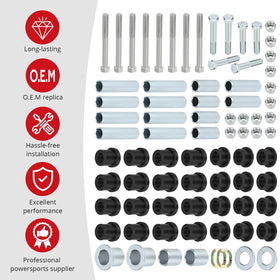 JAVIK DS bushing kit packaging for front and rear set