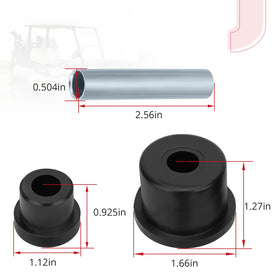 JAVIK EZGO RXV small bushings with steel sleeves for precision fit