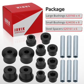 JAVIK rear spring bushing kit with warranty and support