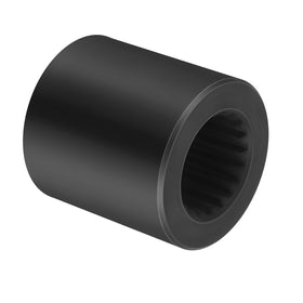 Close-up of JAVIK GE motor coupler highlighting robust construction and materials