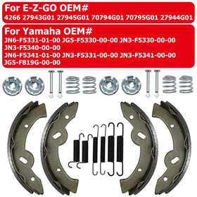 JAVIK packaging includes complete brake shoe kit