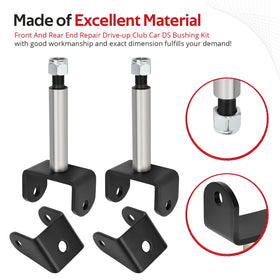 JAVIK rear-end bushing assembly highlighting easy installation