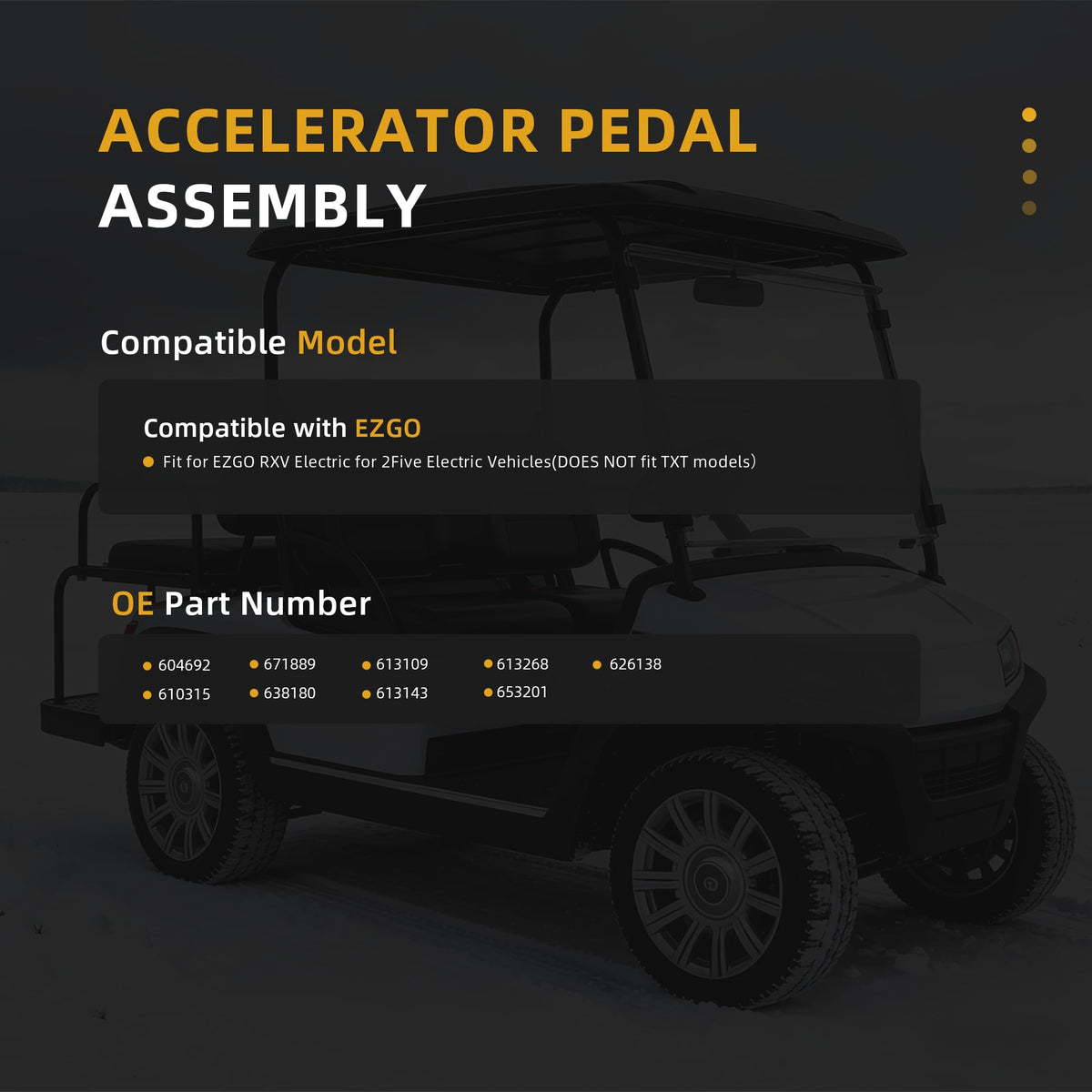 JAVOUKA accelerator pedal 2FIVE fitment view demonstrates quick compatibility.