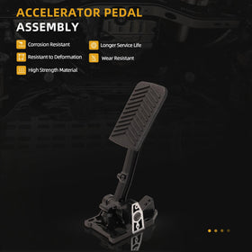 JAVOUKA accelerator pedal RXV comparison angle highlights seamless operation.