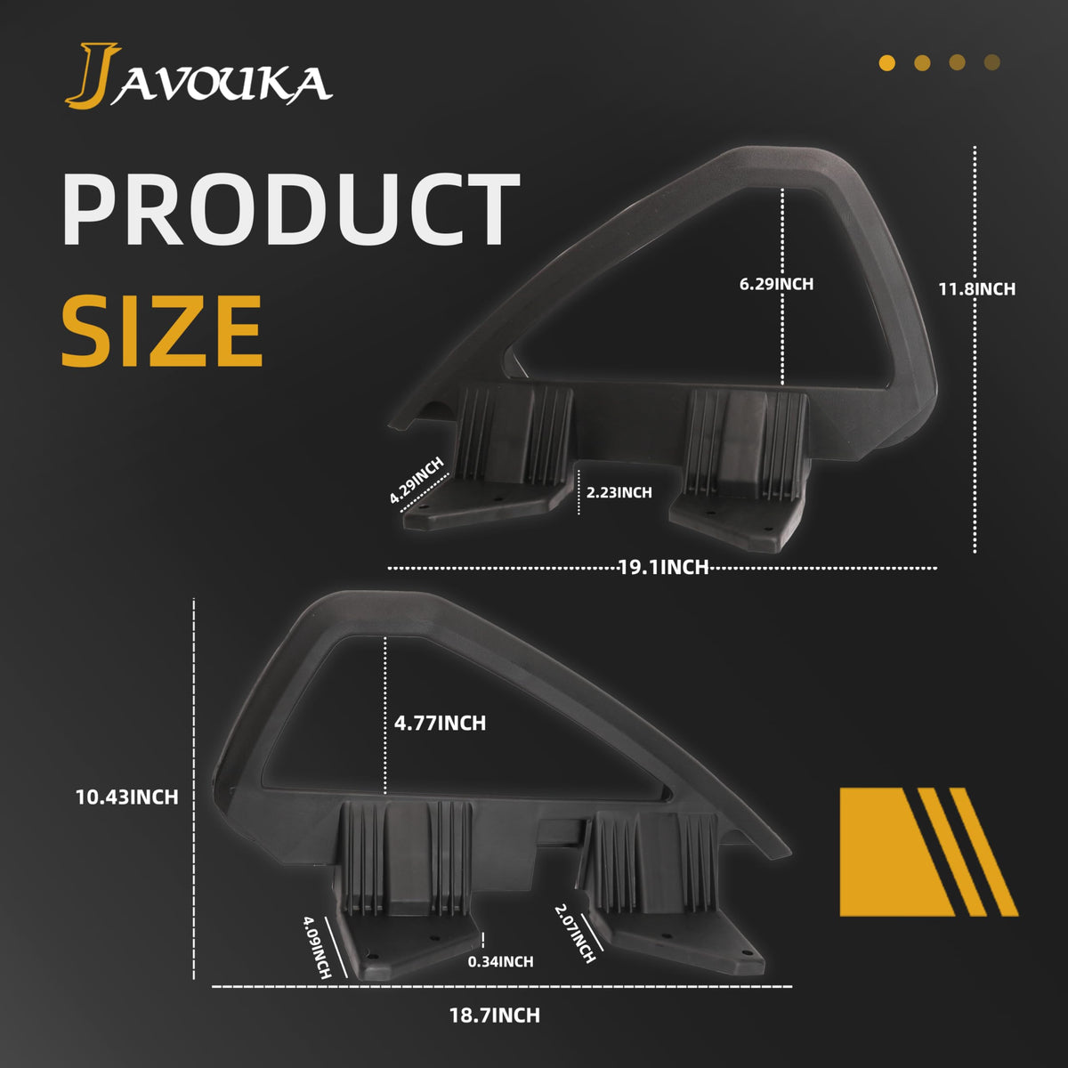 JAVOUKA right arm rest installed on Club Car DS improves safety on rough roads