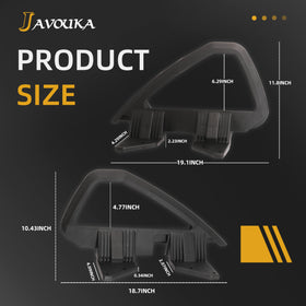 JAVOUKA right arm rest installed on Club Car DS improves safety on rough roads