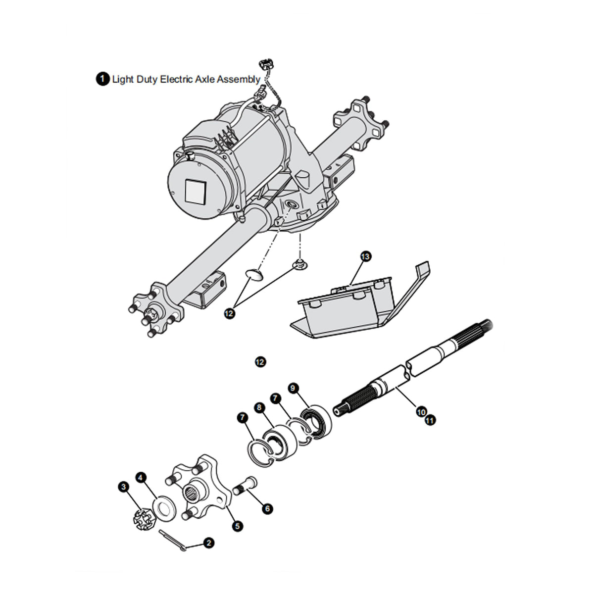 Durable bearing-seal design by JAVOUKA for EZGO RXV rear axle