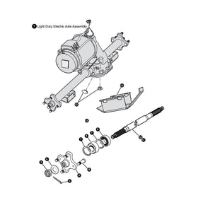 Durable bearing-seal design by JAVOUKA for EZGO RXV rear axle