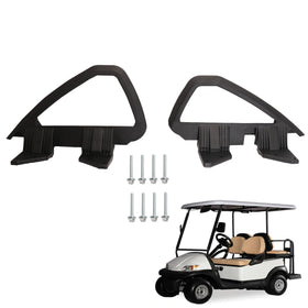 JAVOUKA left arm rest hip restraint close-up for Club Car DS showing durable ABS