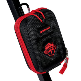 JAWEGOLF rangefinder carry case in black with protective EVA shell for on-course protection