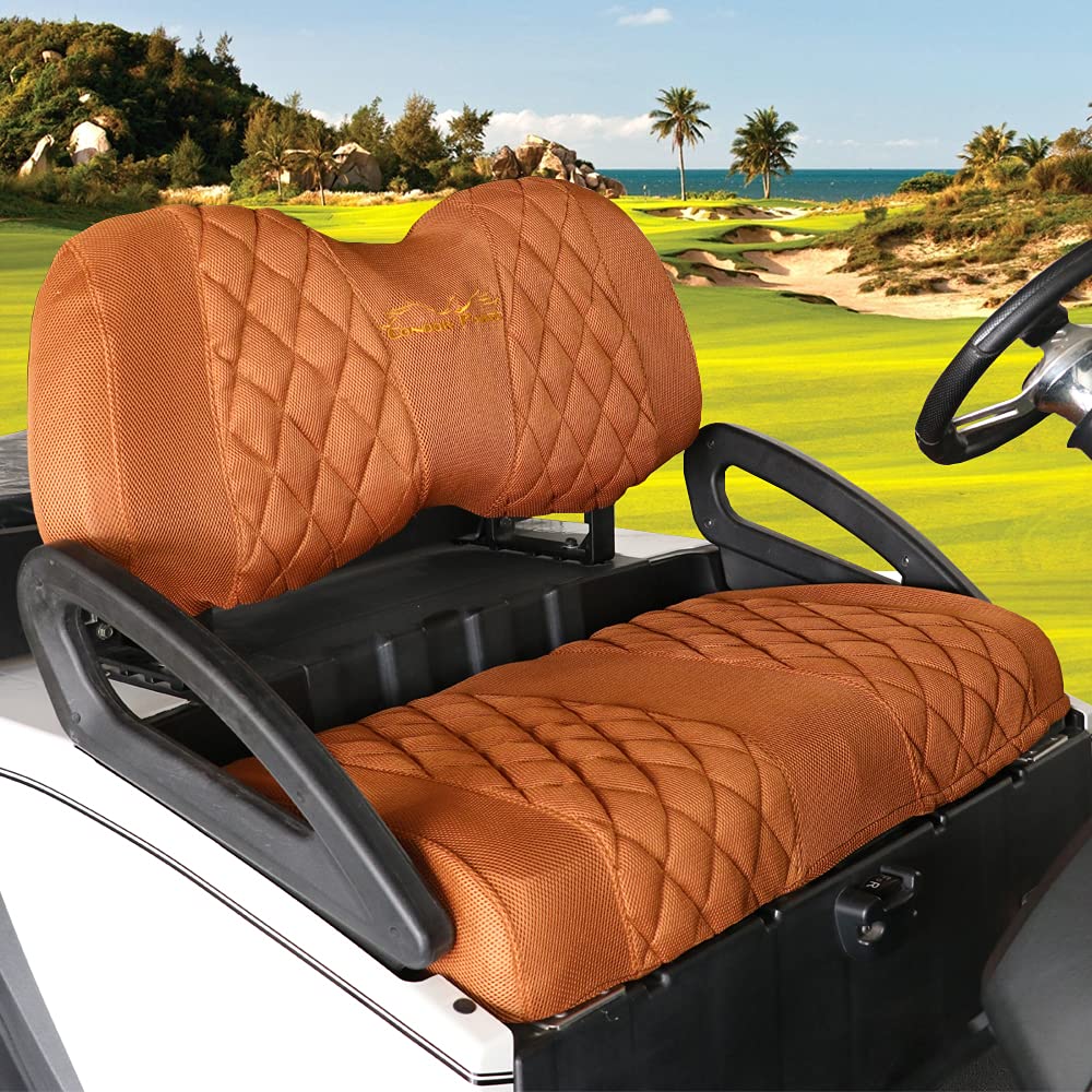 Jaxpare club-car-precedent-compatible cover offers quick facelift for aging interiors.