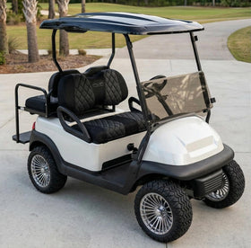 Jaxpare Diamond Seat Cover breathable mesh close-up illustrates airy comfort.