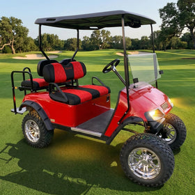 Jaxpare Diamond Seat Cover front seat upgrade for EZGO TXT drawings and protection
