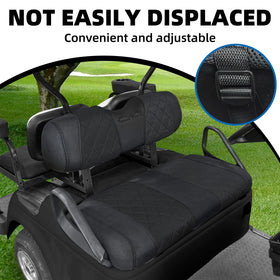 Easy installation without removing seats or hinges.