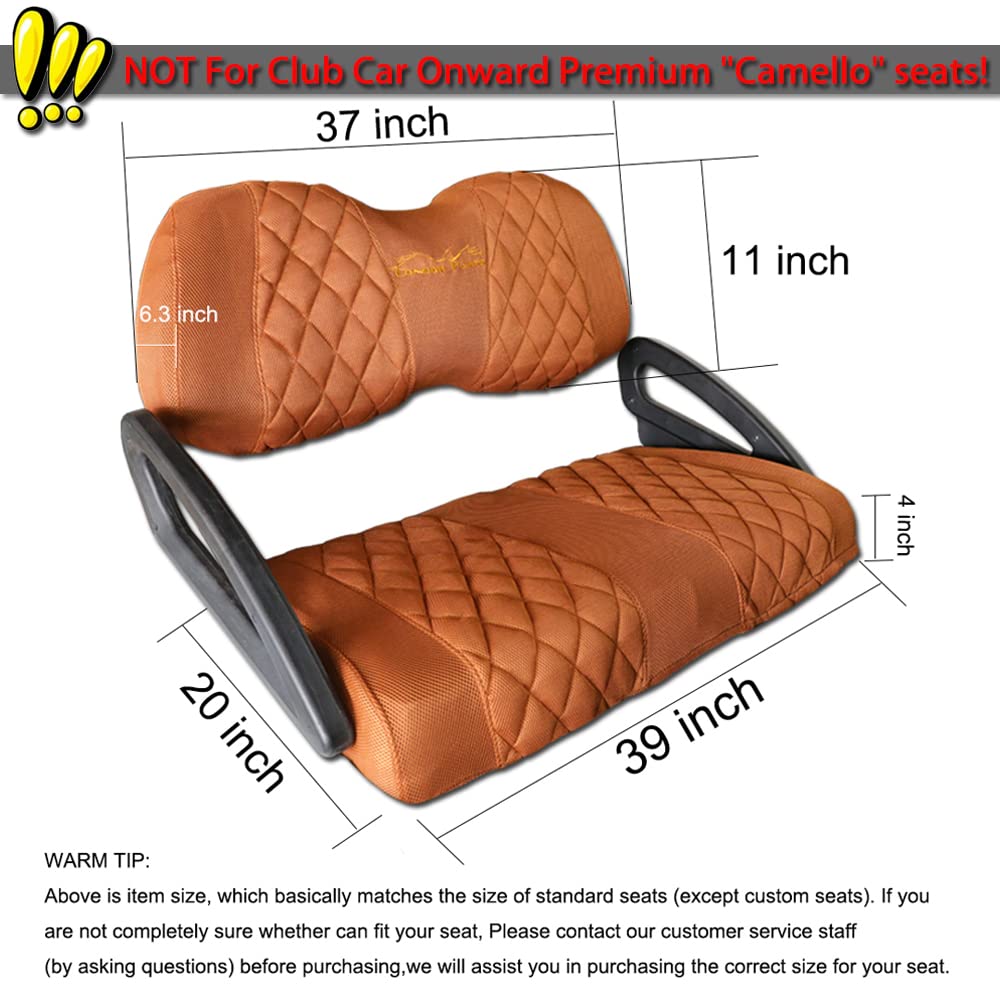 Jaxpare easy-install seat cover fits snugly without removing the seat.