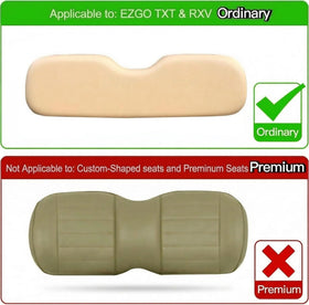 Jaxpare easy EZGO TXT RXV fit ensures a snug look.