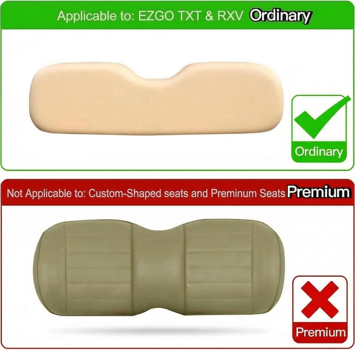 Breathable mesh layer on Jaxpare seat cover keeps the seat cooler