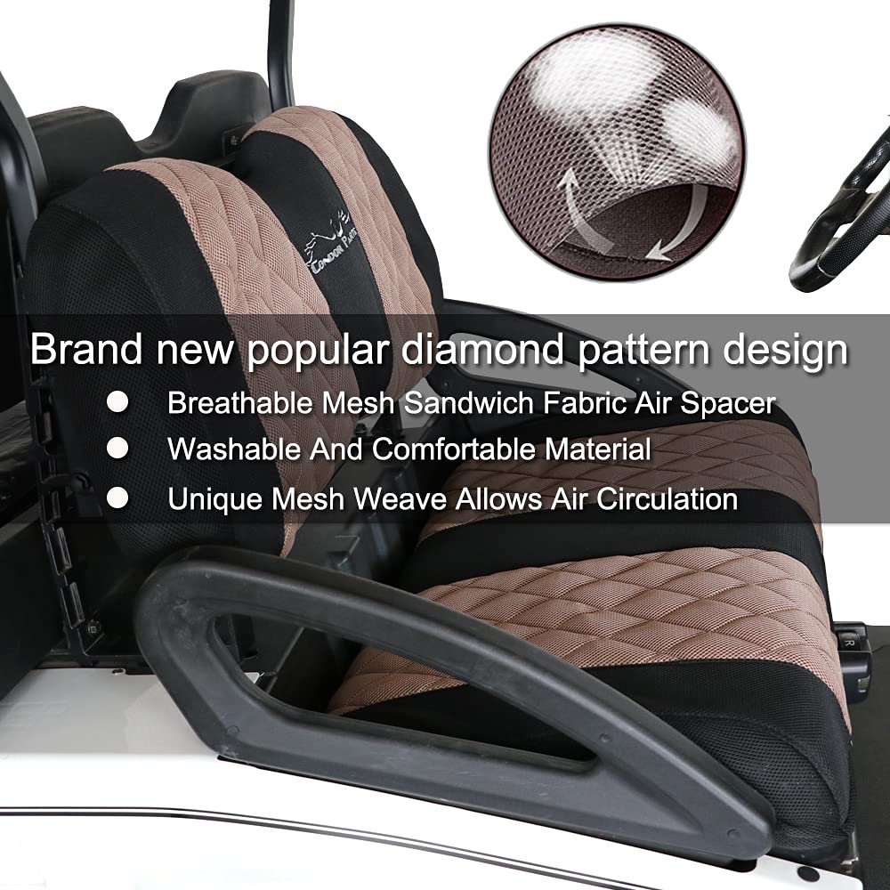 Jaxpare diamond seat cover installation for a DIY upgrade without seat removal