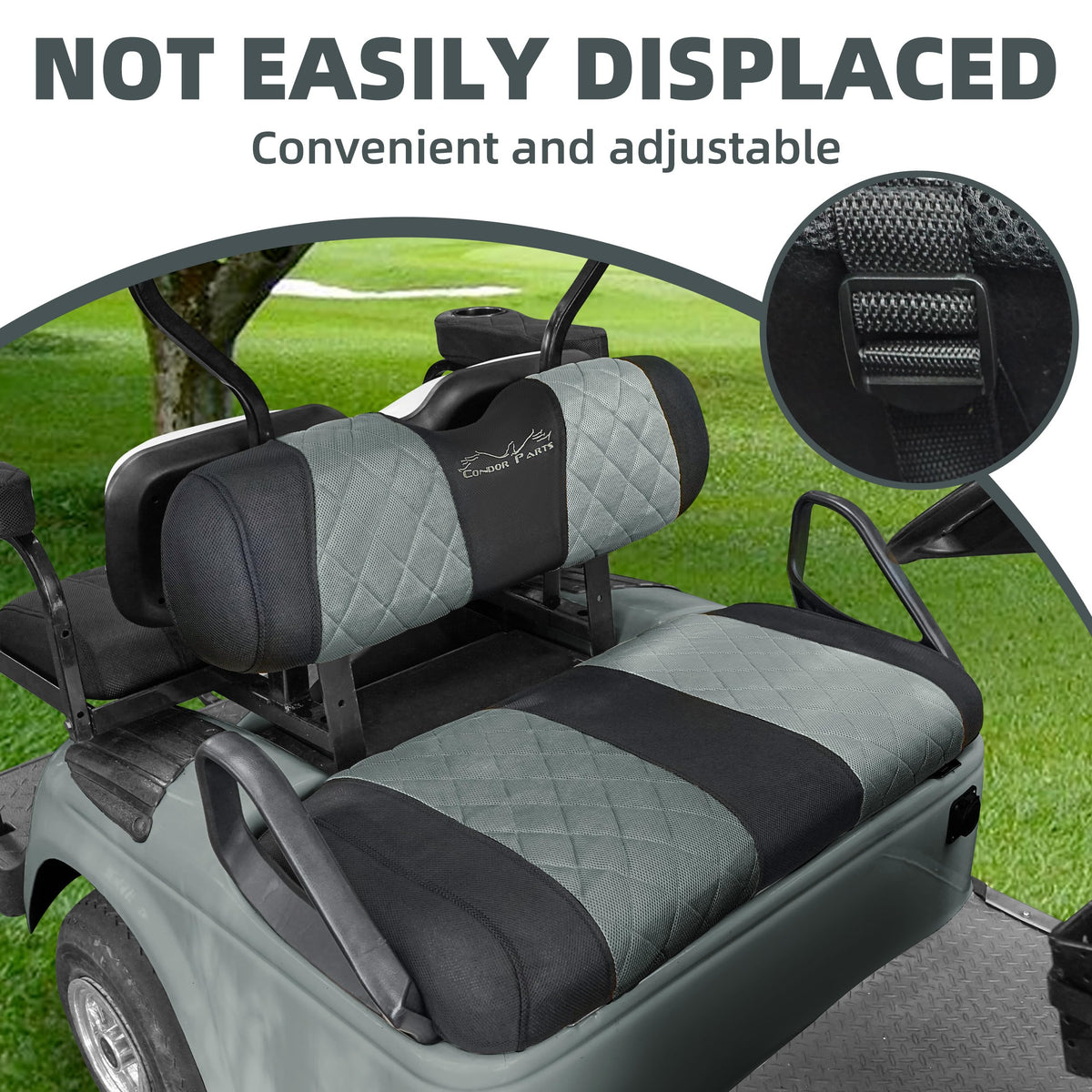 Easy installation of Jaxpare seat cover without removing the seat