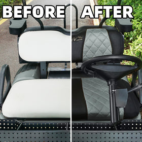 Moisture dries quickly after rain with Jaxpare seat cover