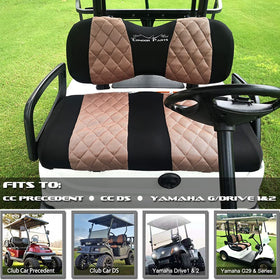 Looks like an upgraded original seat with a modern diamond pattern