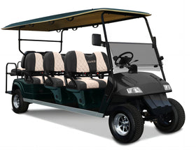 Jaxpare 6-seat model beige cover renews the cabin's look.
