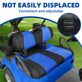 Jaxpare protects worn upholstery while refreshing the cart look.