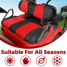 Jaxpare soft plush material seat cover touch and comfort