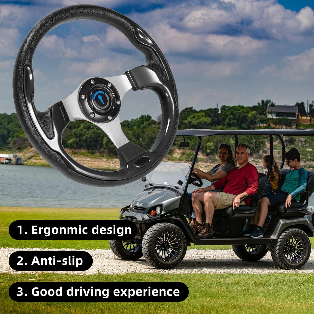 Jaxpare steering wheel requires a compatible adapter for proper fit.