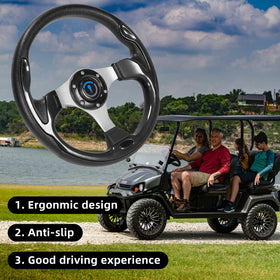 Jaxpare steering wheel requires a compatible adapter for proper fit.