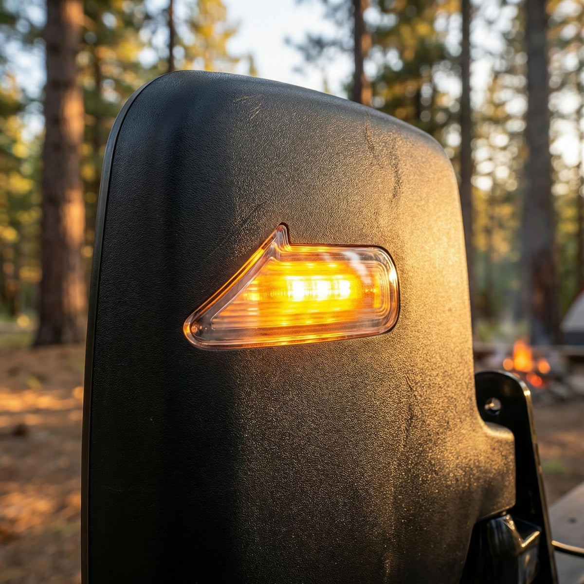 Jaxpare universal mount side mirror fits Club Car, EZGO, Yamaha and more